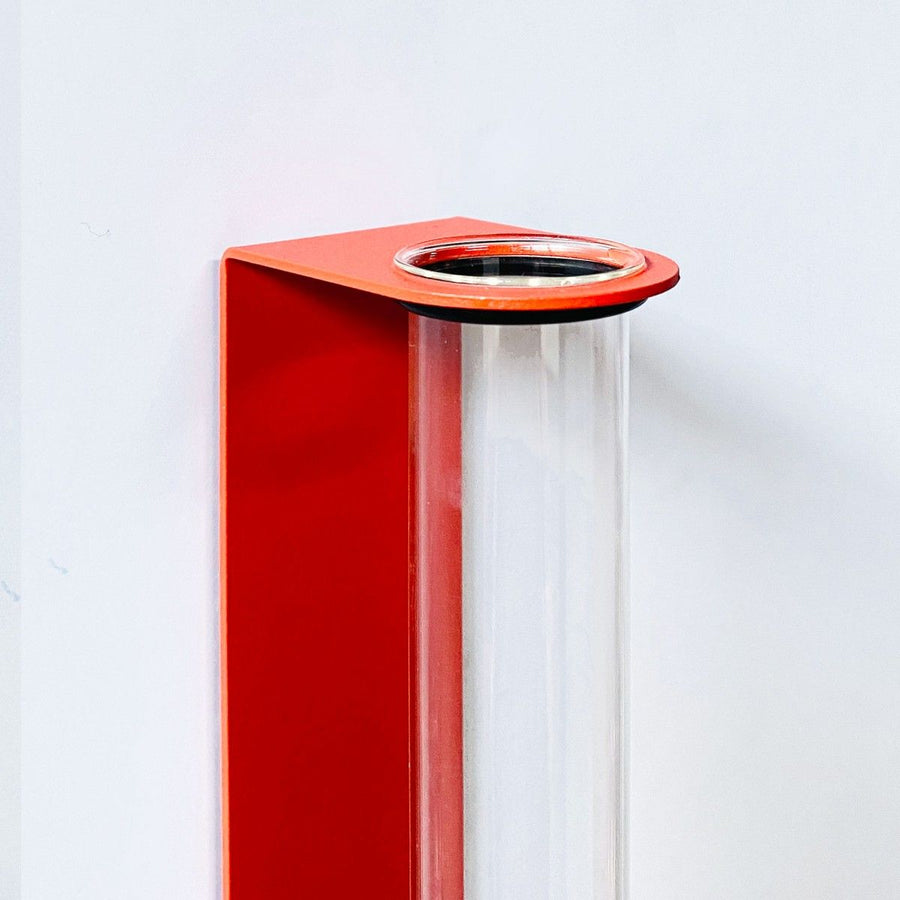 Wandvaasje magnetisch S rood