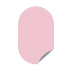 Magneetsticker ovaal M roze