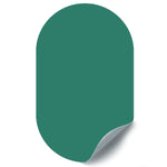 Magneetsticker ovaal M groen