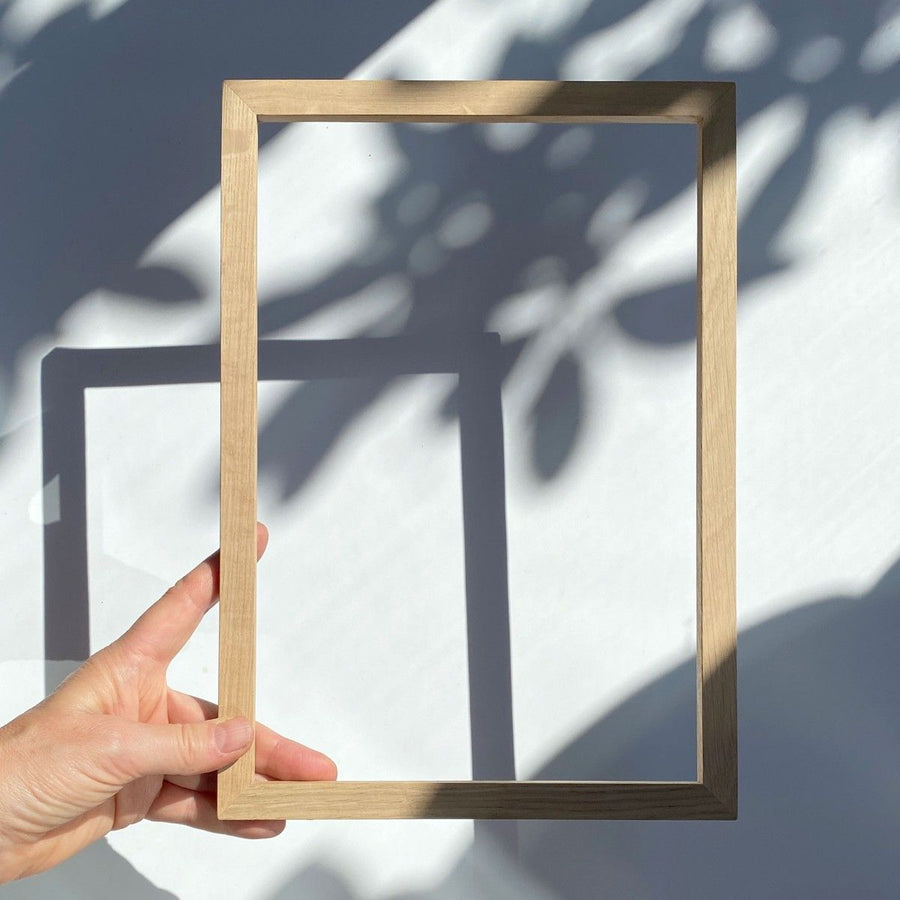 Magnetic wooden frame A3