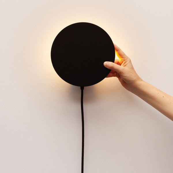 Magnetic lamp - eclipse zwart
