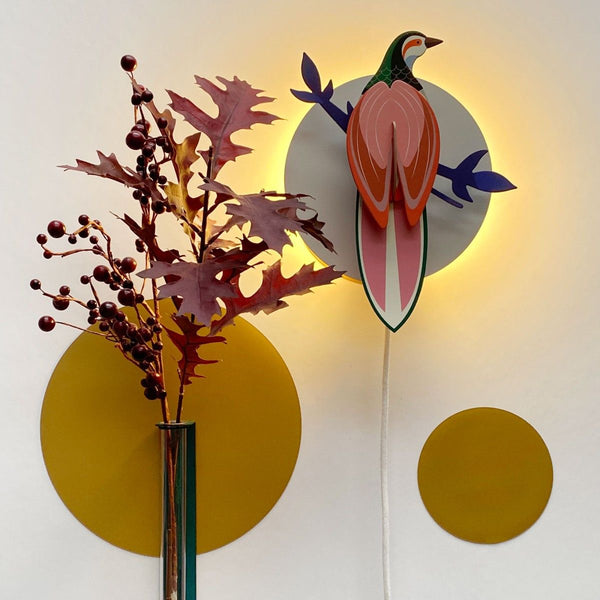 Magnetic lamp - eclipse wit