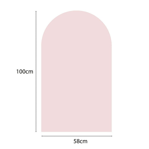 Chalkboard magnetic sticker / arcade 58x100cm/pink