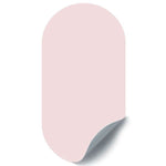 Magneetsticker ovaal L roze