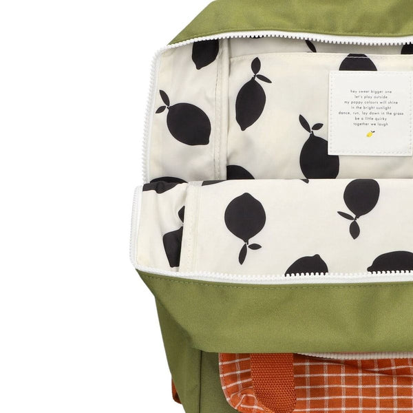 Sticky Lemon backpack large | farmhouse | envelope | sprout green