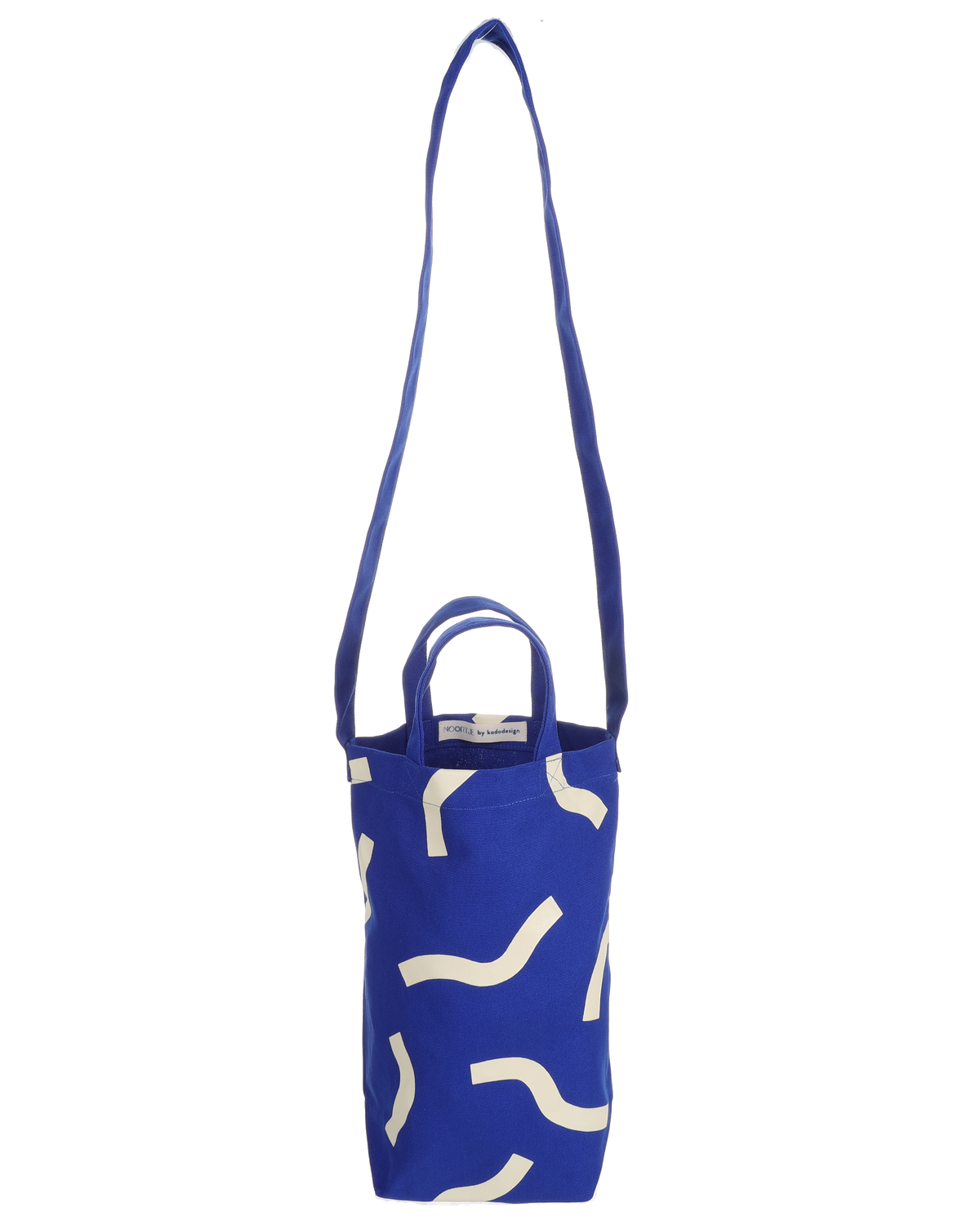 Luxury cotton bag- Noortje de Keijzer - Cobalt - 28x12x34+2,5 cm