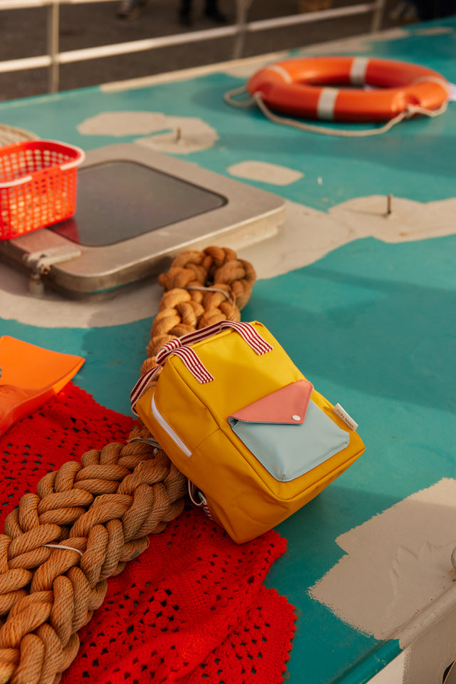 Sticky Lemon backpack small | wonders | envelope | submarine yellow