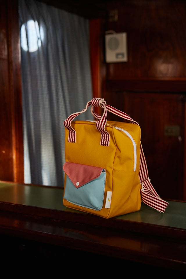 Sticky Lemon backpack small | wonders | envelope | submarine yellow