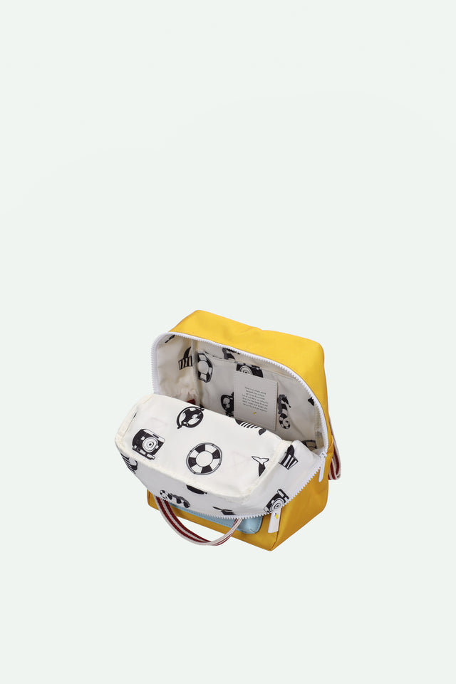 Sticky Lemon backpack small | wonders | envelope | submarine yellow