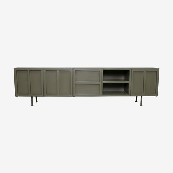 Tv-dressoir Calgary L olijfgroen