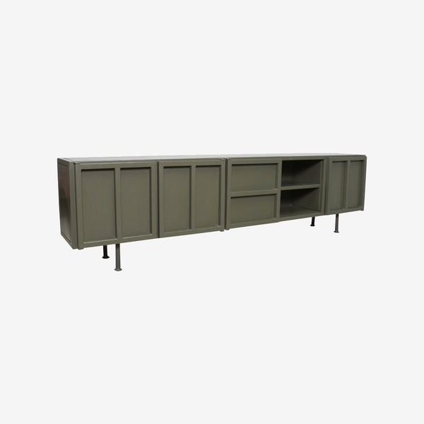 Tv-dressoir Calgary L olijfgroen