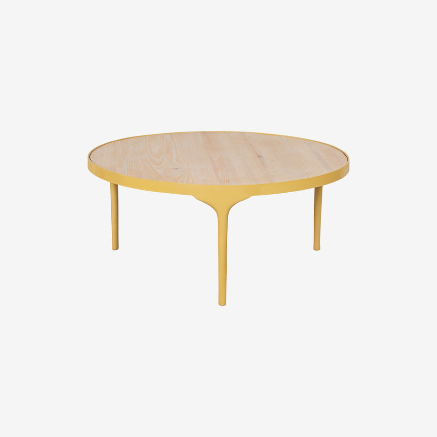 Salontafel Iowa L mosterd