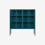 Vitrinekast Kentucky diepblauw