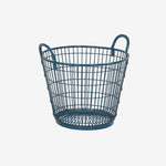 Draadmand Wire diepblauw