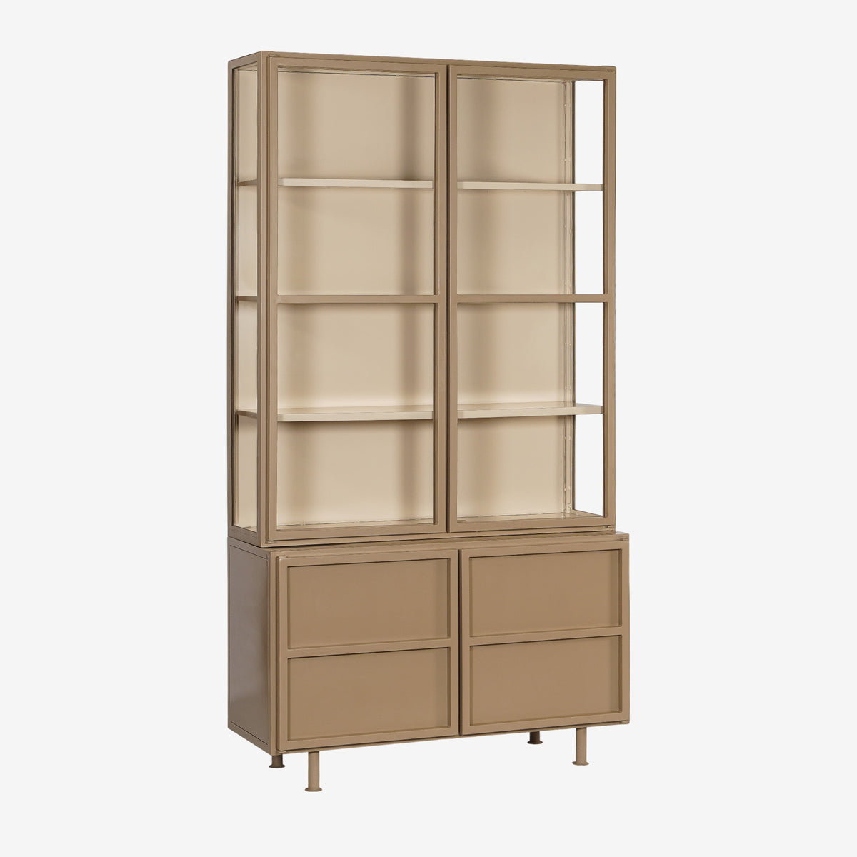 Vitrinekast Langley cappucciono