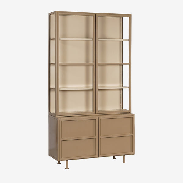 Vitrinekast Langley cappucciono