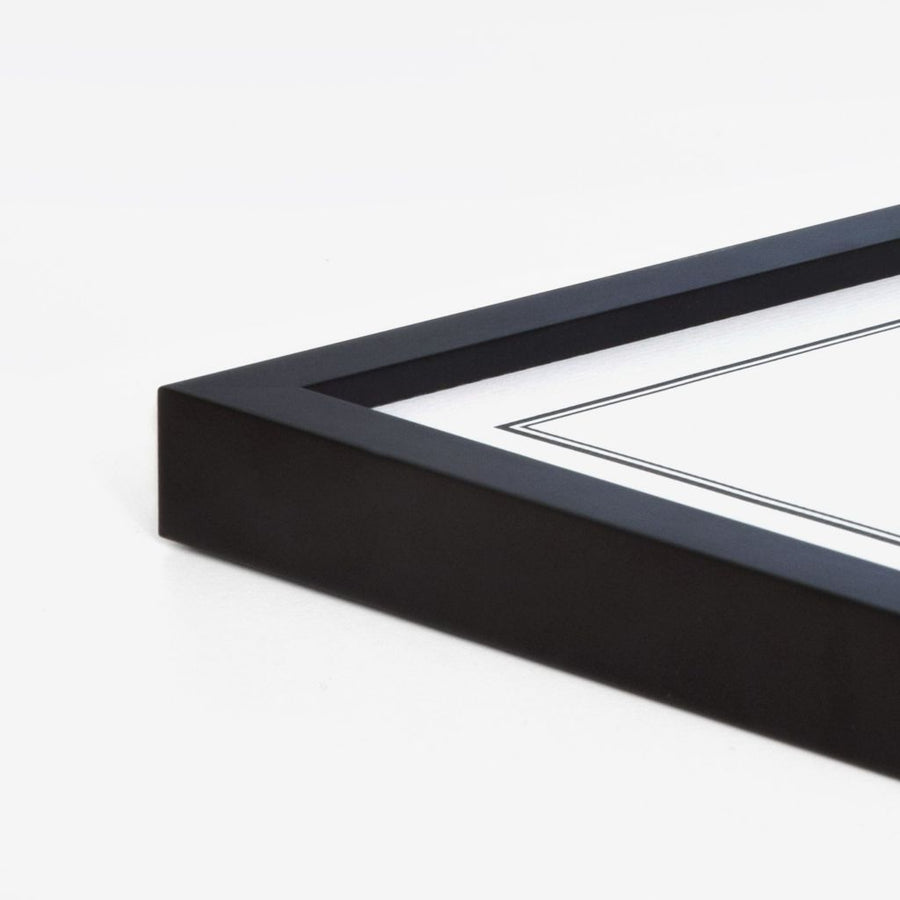 Wooden frame - Black