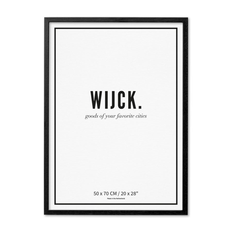 Wooden frame - Black