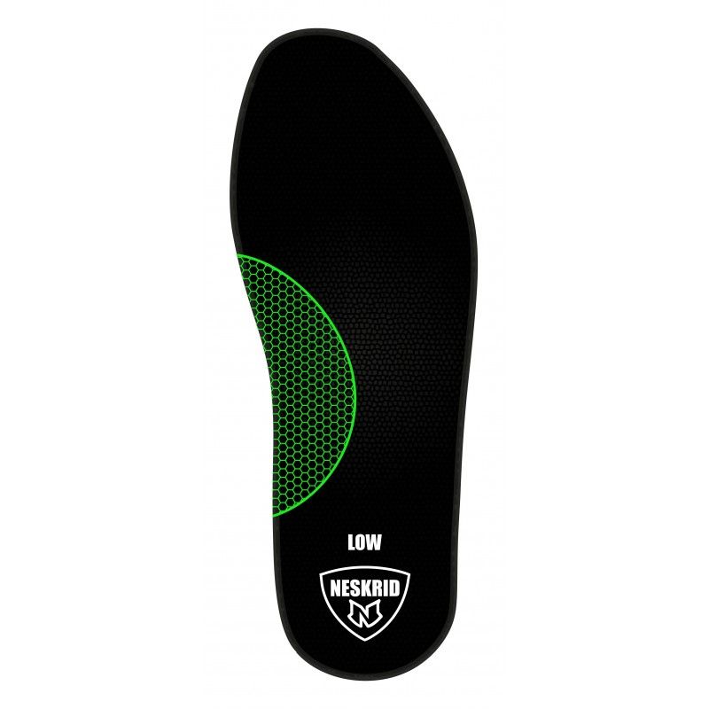 Inlegzool neskrid low groen 38