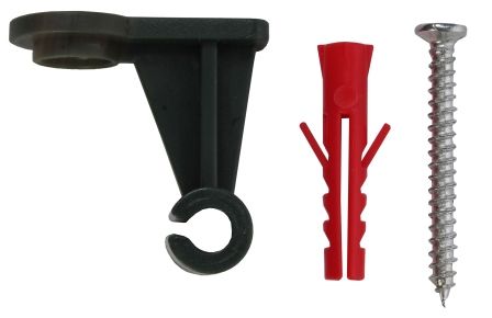 Bevestigingsset klimrek metaal 6 stuks