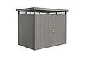 Berging HighLine Gr. H2 kwartsgrijs met. Met standaard deur