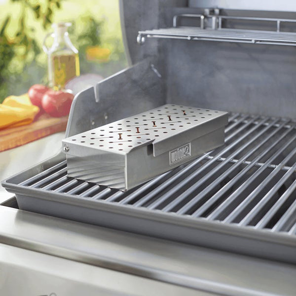 Weber® Universele rookbox RVS