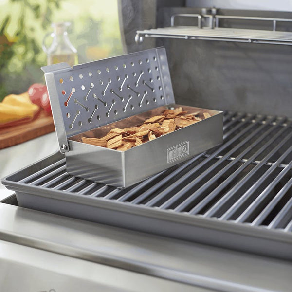 Weber® Universele rookbox RVS