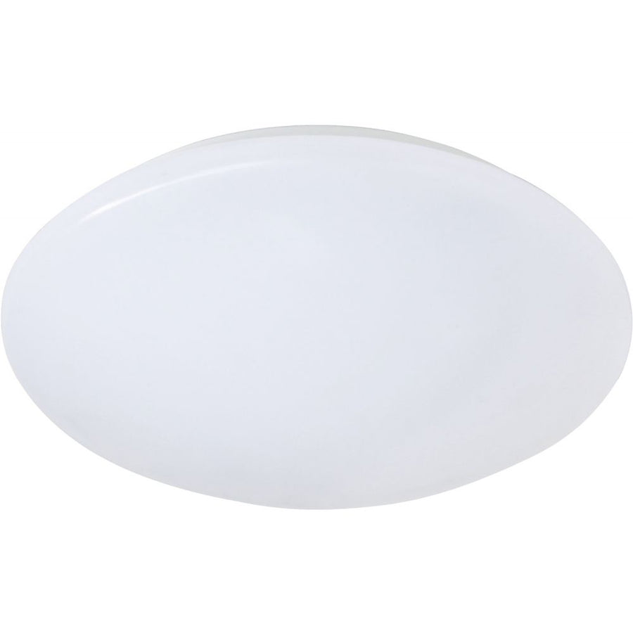 Plafonniere, Putz IIincl. 1 x LED,SMD,12,0 Watt,3000K,1160 Lm.Kunststof, Wit, Armatuur Kunststof, Wit? 27,0cm, H 8,5cmIP44,Niet dimbaar