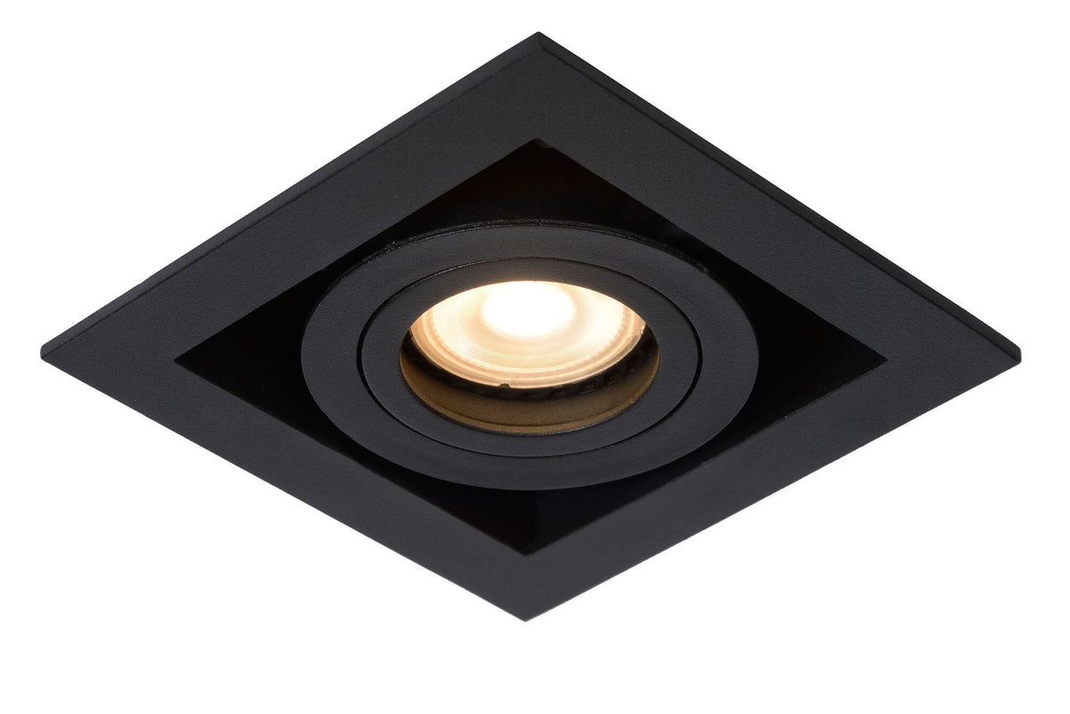 Inbouwspot 1xGU10 Zwart