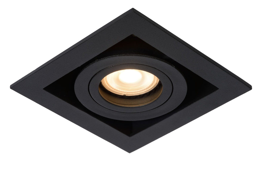 Inbouwspot 1xGU10 Zwart