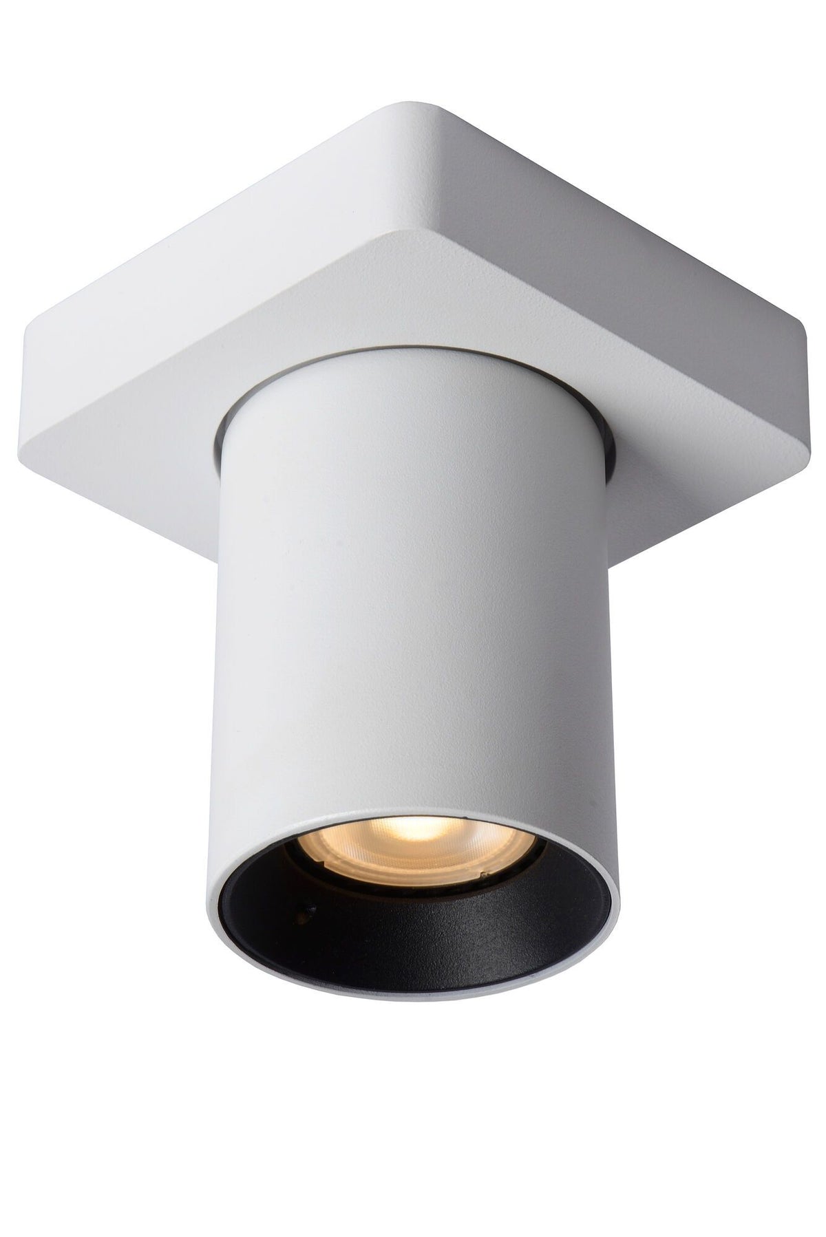 Plafondspot LED Dim to warm GU10 1x5W 2200K/3000K Wit