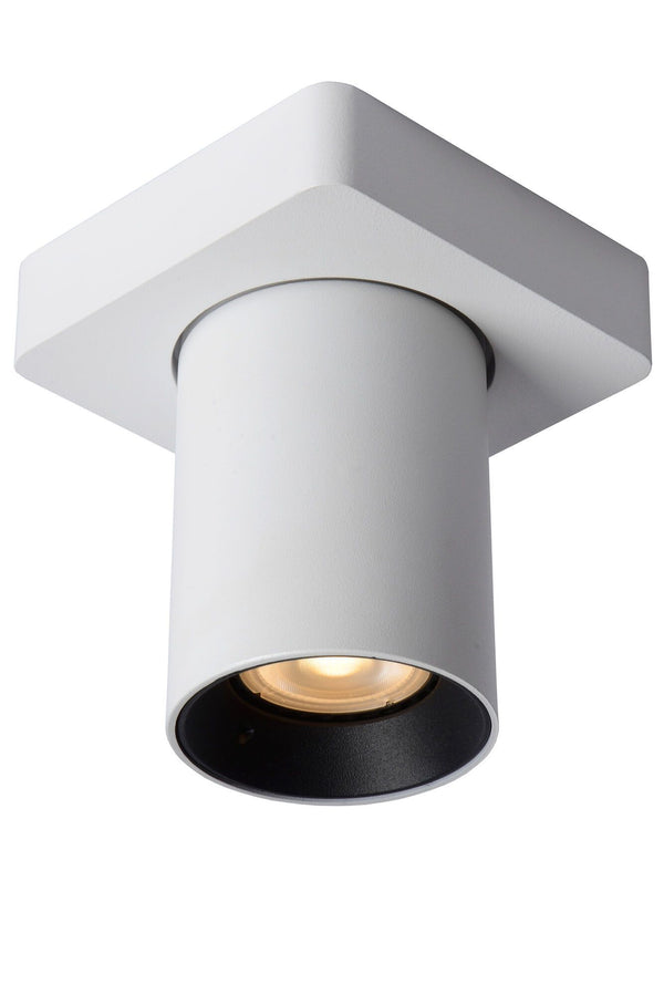 Plafondspot LED Dim to warm GU10 1x5W 2200K/3000K Wit