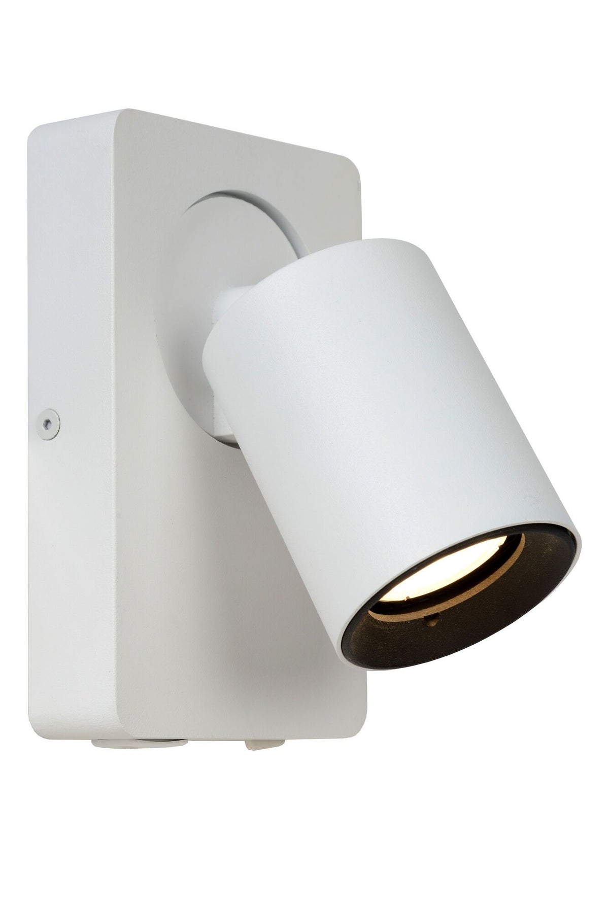 Wandspot LED GU10 1x5W 3000K Met USB oplaadpunt Wit