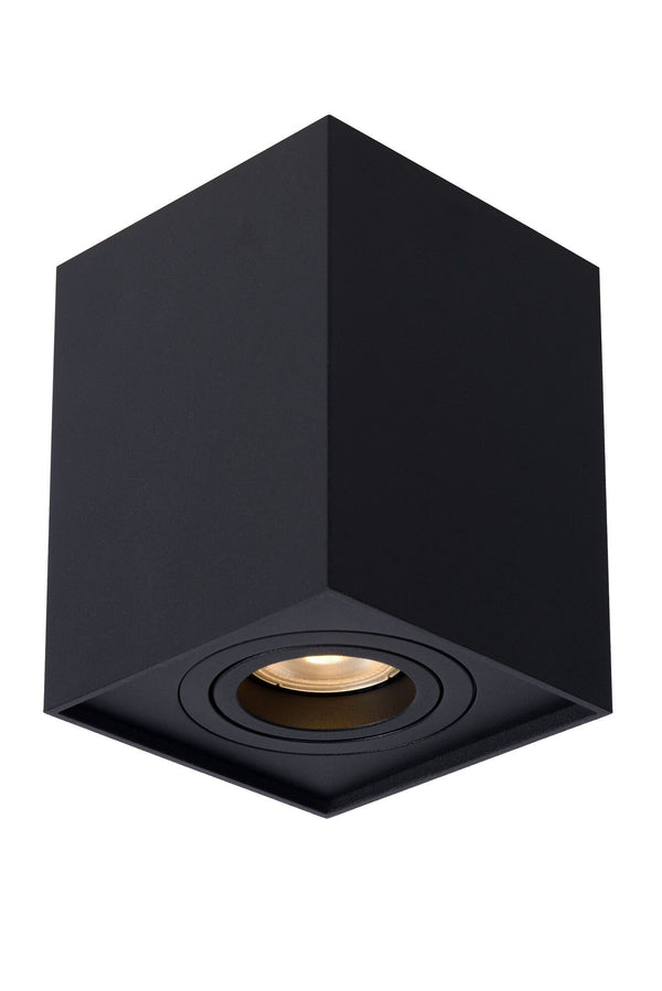 Plafondspot 1xGU10 Zwart