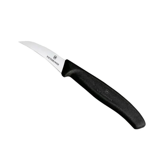 Schilmesje, Victorinox, SwissClassic, rvs/zwart PP, gebogen