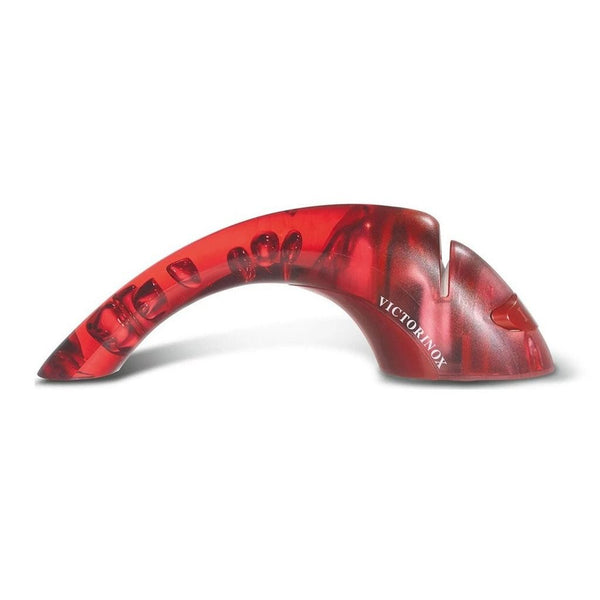 Messenscherper, Victorinox, rood kunststof, keramisch