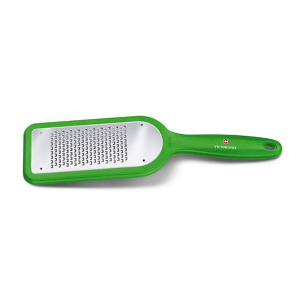 Keukenrasp, Victorinox, fijn, rvs/groen ABS doos