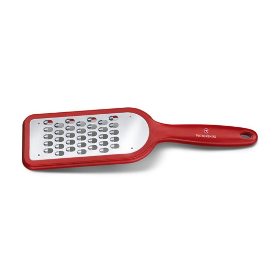 Keukenrasp, Victorinox, grof, rvs/rood ABS doos