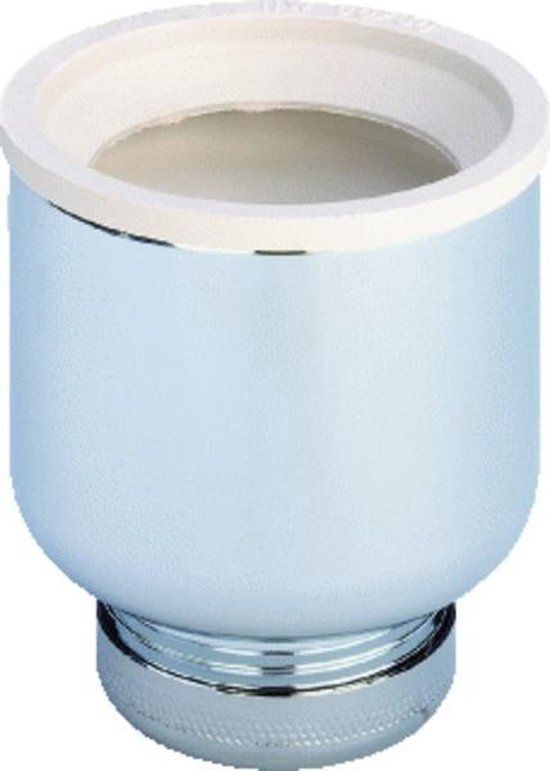 Urinoirkelk met koppeling 1 1/4inch x 50 chroom 1