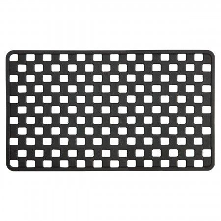 Doby Veiligheidsmat 38x75 cm Rubber Zwart