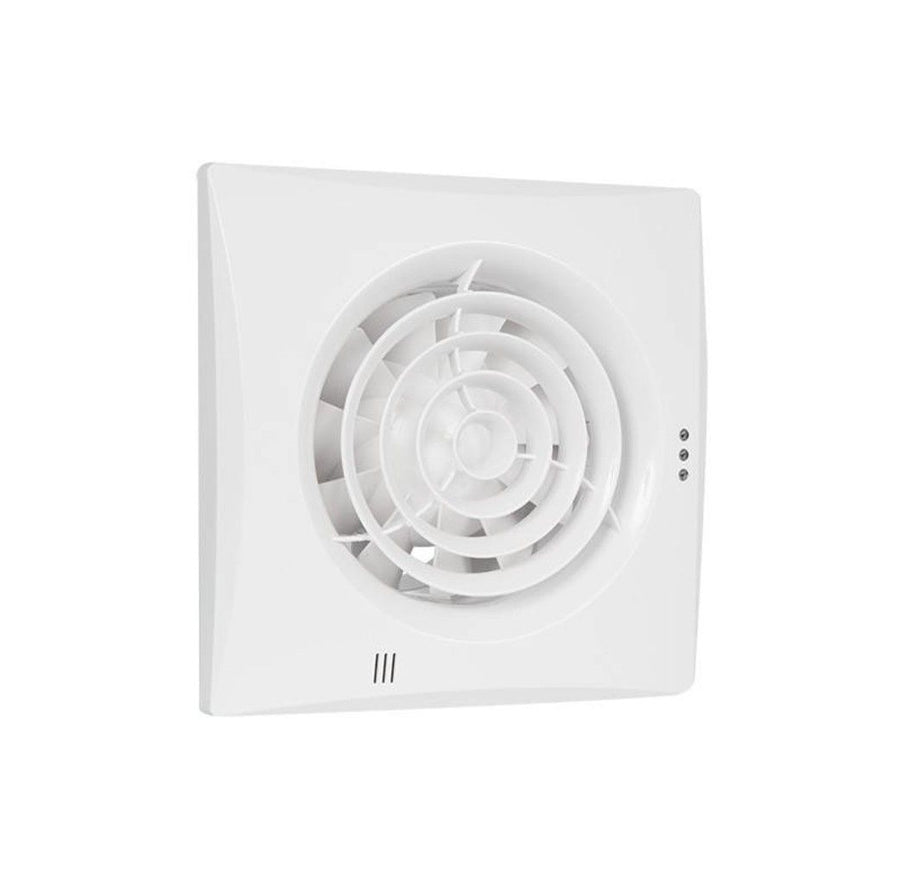 Badkamer-/ toiletventilator Silencio 100 wit