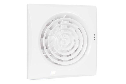 Badkamer-/ toiletventilator Silencio 125 wit