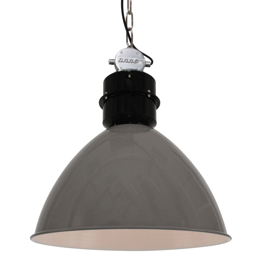 Industriële grijze hanglamp frisk 7696gr – robuust en stijlvol