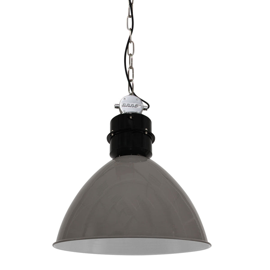 Industriële grijze hanglamp frisk 7696gr – robuust en stijlvol