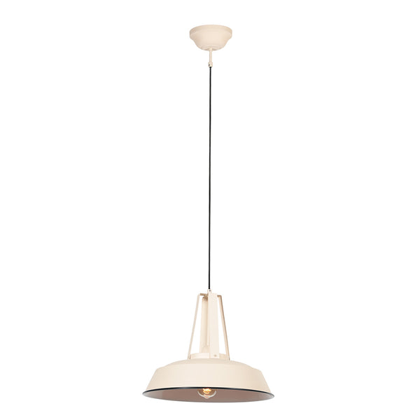Crèmekleurige hanglamp eden 7704cr – landelijke stijl en tijdloos design