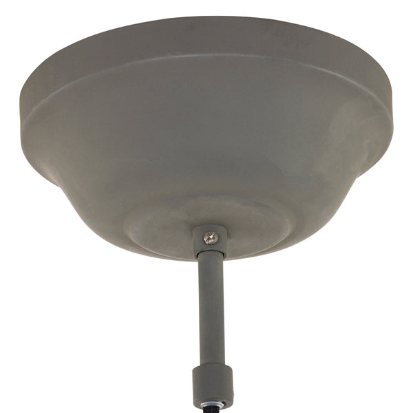 Grijze hanglamp eden 7704gr e27 fitting