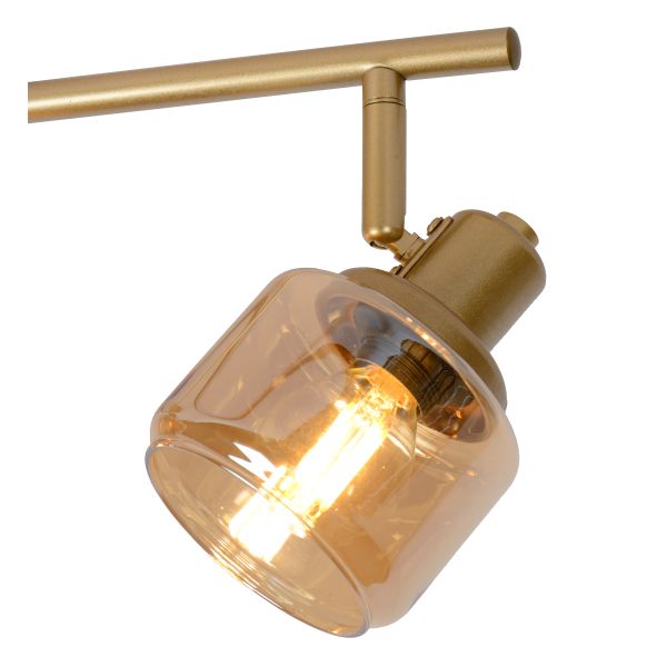 Wandspot 4xE14 Mat Goud / Messing