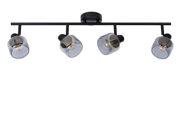 Wandspot 4xE14 Zwart