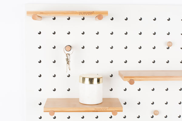 Bundy ophangbord/ magneetbord wit