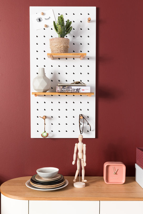 Bundy ophangbord/ magneetbord wit